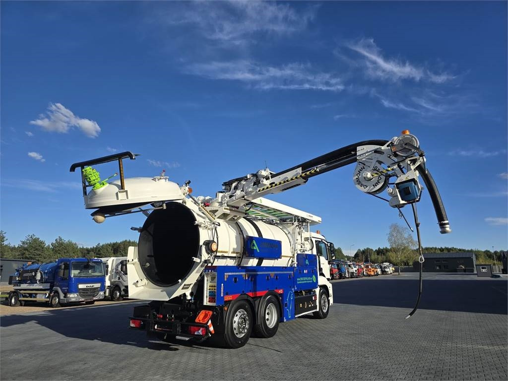 Camion hydrocureur MAN ASSMANN ADR KOMBI FOR CLEANING CANALS WUKO: photos 30