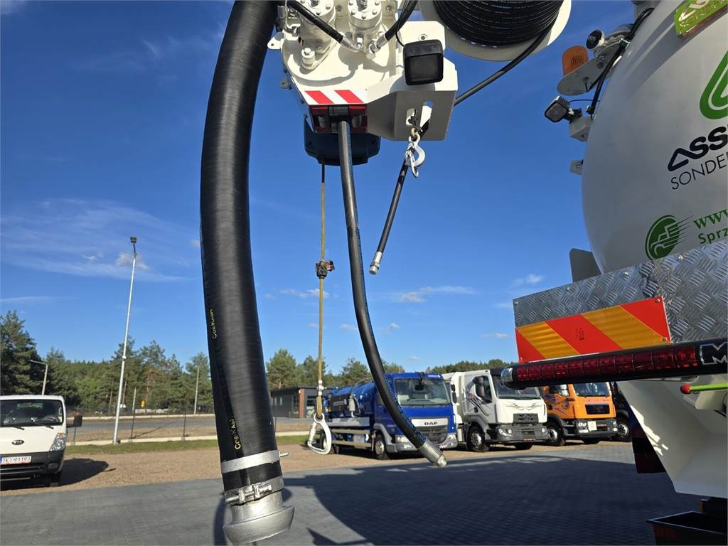Camion hydrocureur MAN ASSMANN ADR KOMBI FOR CLEANING CANALS WUKO: photos 18