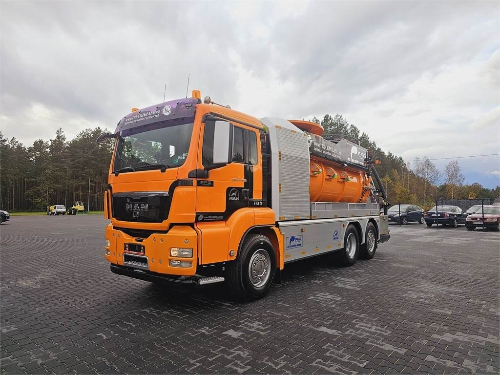 MAN FFG ELEPHANT WUKO COMBI FOR DUCT CLEANING - Camion hydrocureur: photos 3 MAN FFG ELEPHANT WUKO COMBI FOR DUCT CLEANING - Camion hydrocureur: photos 3