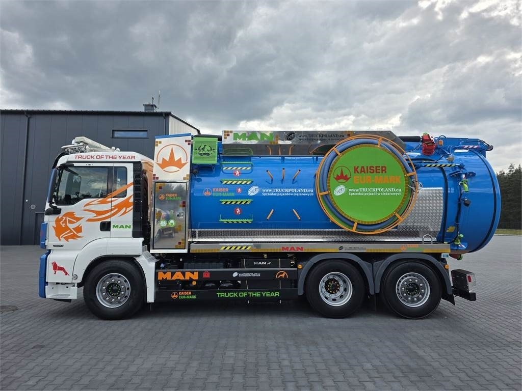 MAN WUKO KAISER EUR-MARK PKL 7.9 FOR CLEANING SEWAGE E - Camion hydrocureur: photos 4 MAN WUKO KAISER EUR-MARK PKL 7.9 FOR CLEANING SEWAGE E - Camion hydrocureur: photos 4