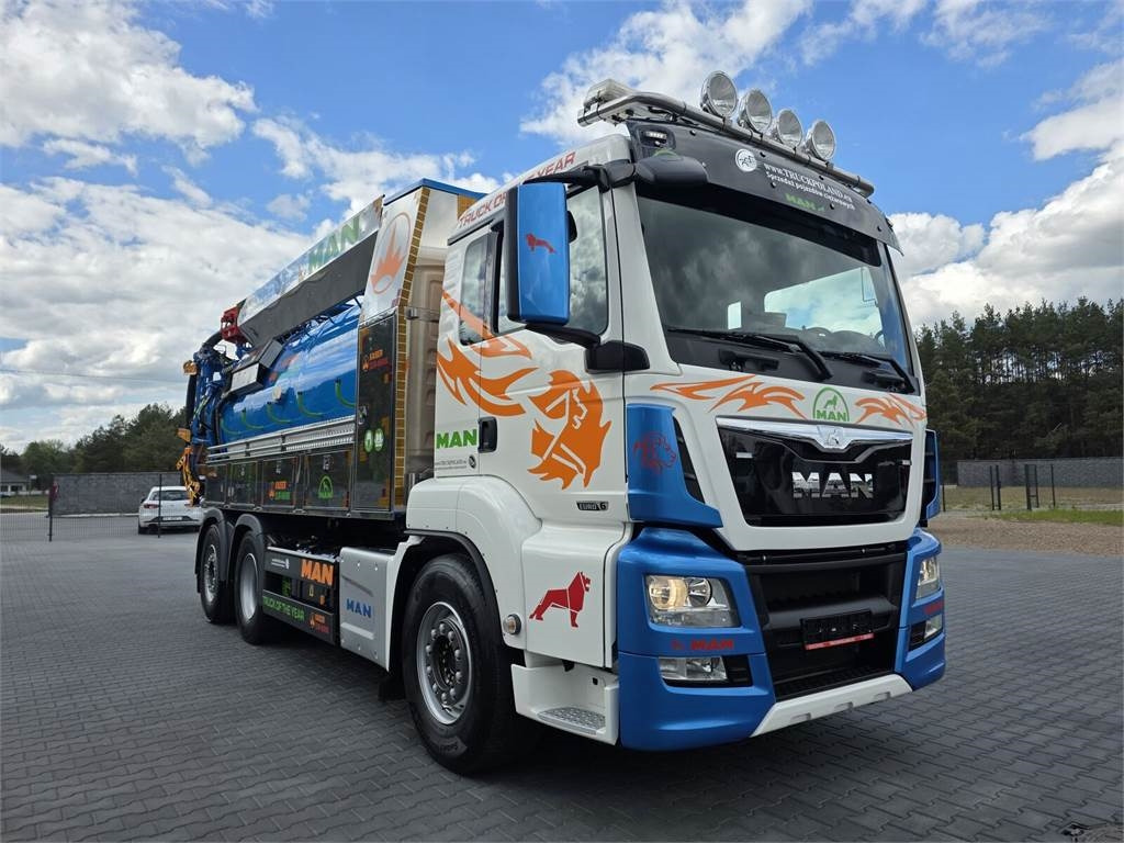 MAN WUKO KAISER EUR-MARK PKL 7.9 FOR CLEANING SEWAGE E - Camion hydrocureur: photos 2 MAN WUKO KAISER EUR-MARK PKL 7.9 FOR CLEANING SEWAGE E - Camion hydrocureur: photos 2