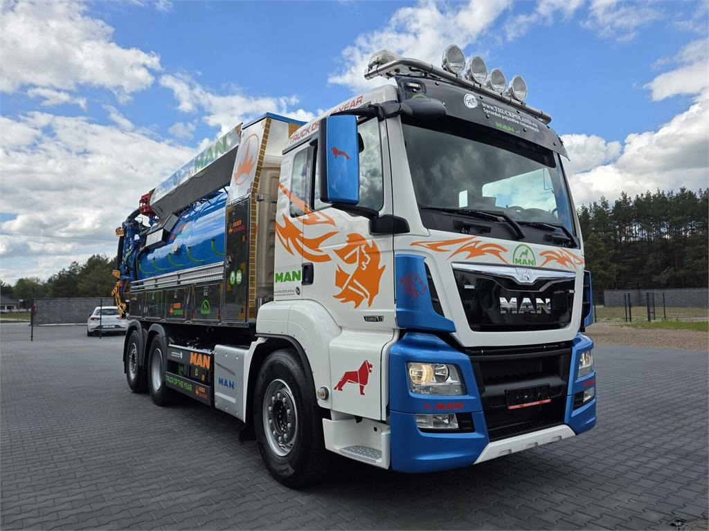MAN WUKO KAISER EUR-MARK PKL 7.9 FOR CLEANING SEWAGE E - Camion hydrocureur: photos 2 MAN WUKO KAISER EUR-MARK PKL 7.9 FOR CLEANING SEWAGE E - Camion hydrocureur: photos 2