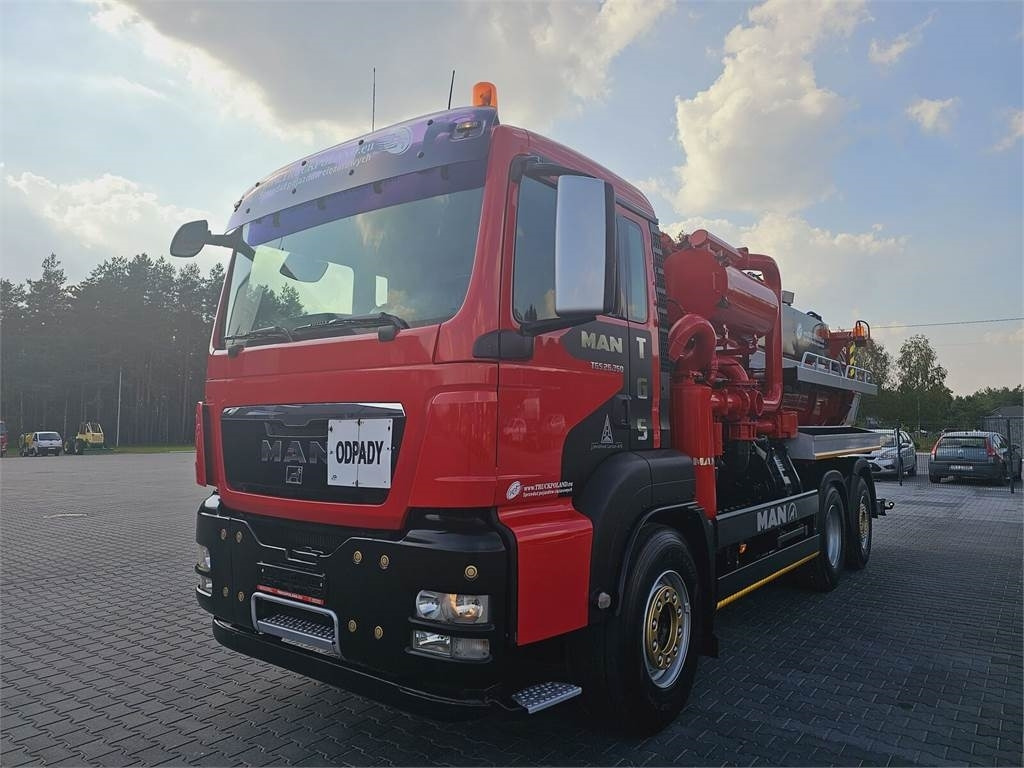 MAN WUKO LARSEN for collecting liquid waste - Camion hydrocureur: photos 3 MAN WUKO LARSEN for collecting liquid waste - Camion hydrocureur: photos 3