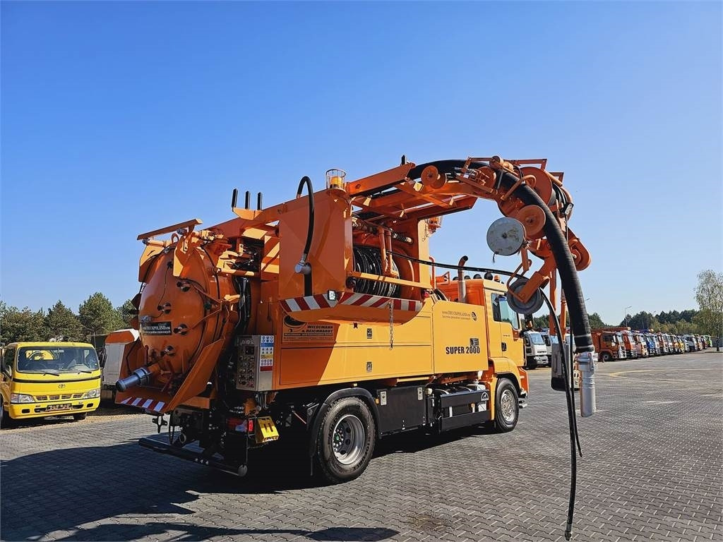 Camion hydrocureur MAN Wiedemann SUPER 2000 4x2 WUKO RECYKLING for collec: photos 24