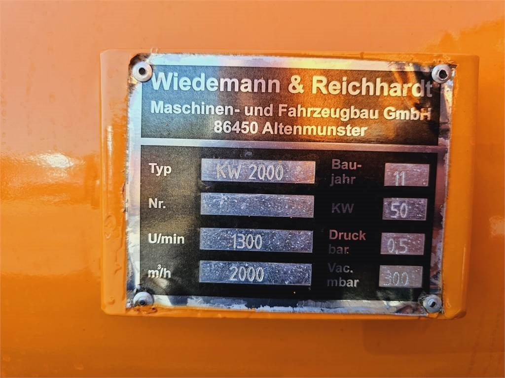 MAN Wiedemann SUPER 2000 4x2 WUKO RECYKLING for collec - Camion hydrocureur: photos 4 MAN Wiedemann SUPER 2000 4x2 WUKO RECYKLING for collec - Camion hydrocureur: photos 4