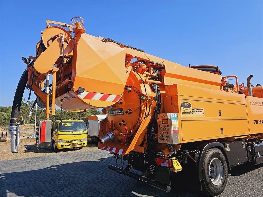 Camion hydrocureur MAN Wiedemann SUPER 2000 4x2 WUKO RECYKLING for collec: photos 18