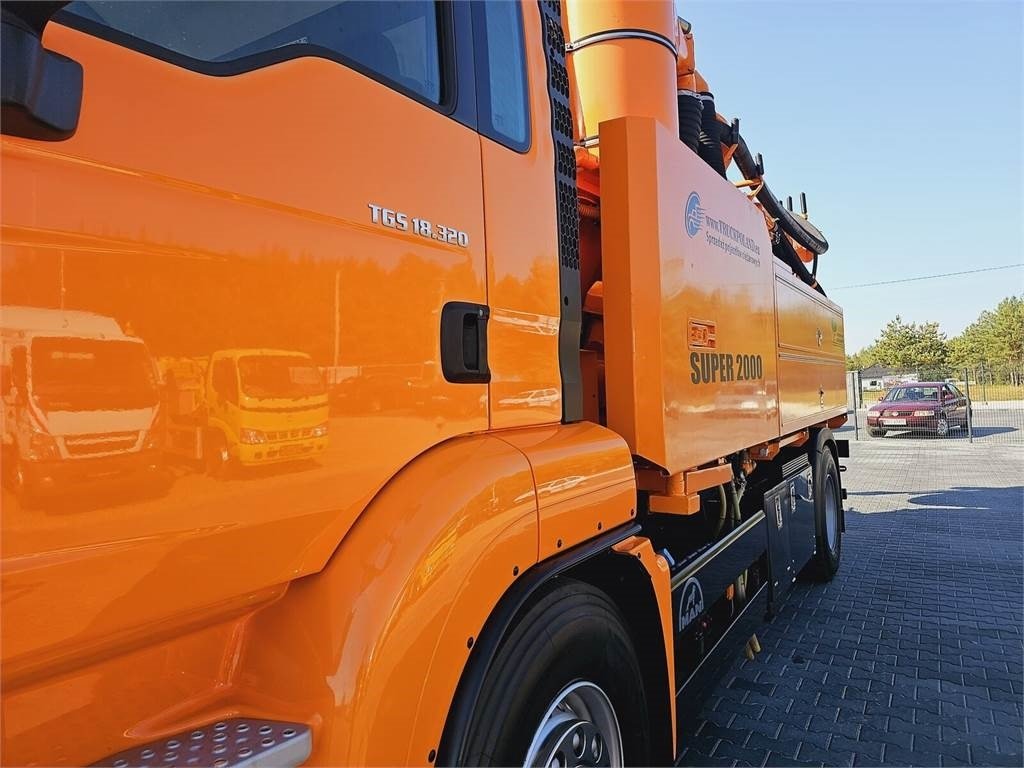 Camion hydrocureur MAN Wiedemann SUPER 2000 4x2 WUKO RECYKLING for collec: photos 9