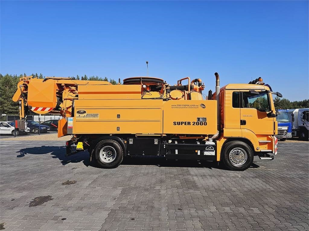 Camion hydrocureur MAN Wiedemann SUPER 2000 4x2 WUKO RECYKLING for collec: photos 7