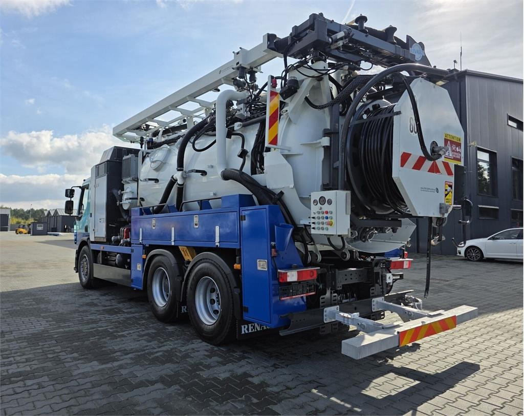 Renault 6x4 WUKO RIVARD RECYTLING for collecting liquid wa - Camion hydrocureur: photos 5 Renault 6x4 WUKO RIVARD RECYTLING for collecting liquid wa - Camion hydrocureur: photos 5
