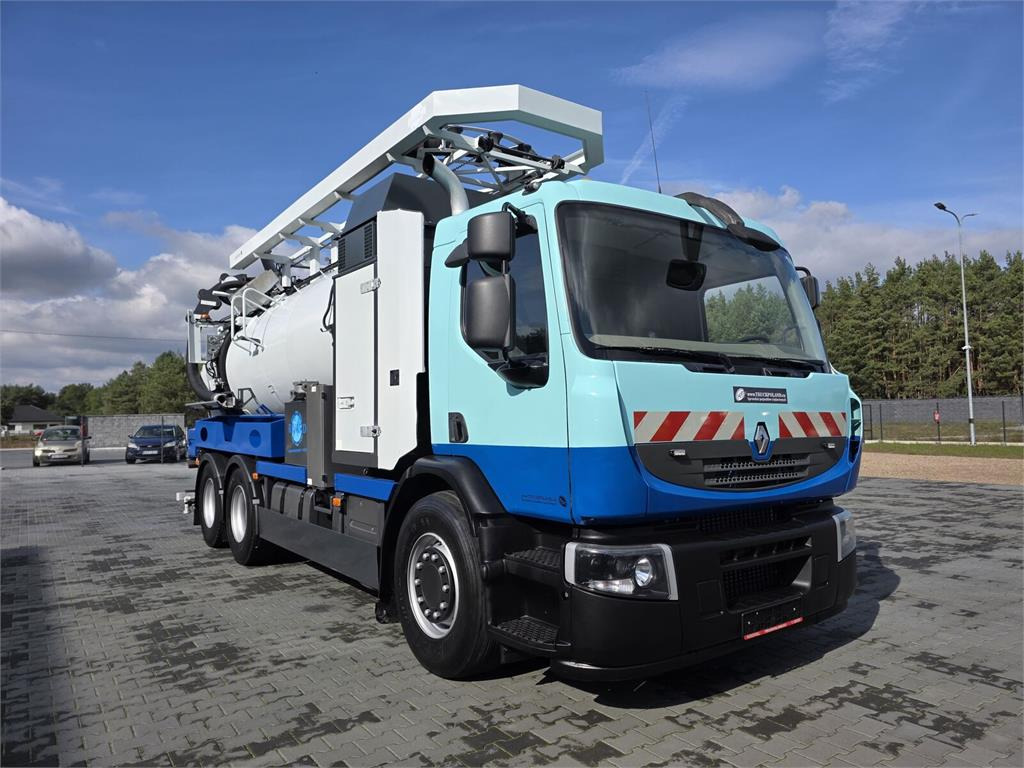 Renault 6x4 WUKO RIVARD RECYTLING for collecting liquid wa - Camion hydrocureur: photos 2 Renault 6x4 WUKO RIVARD RECYTLING for collecting liquid wa - Camion hydrocureur: photos 2