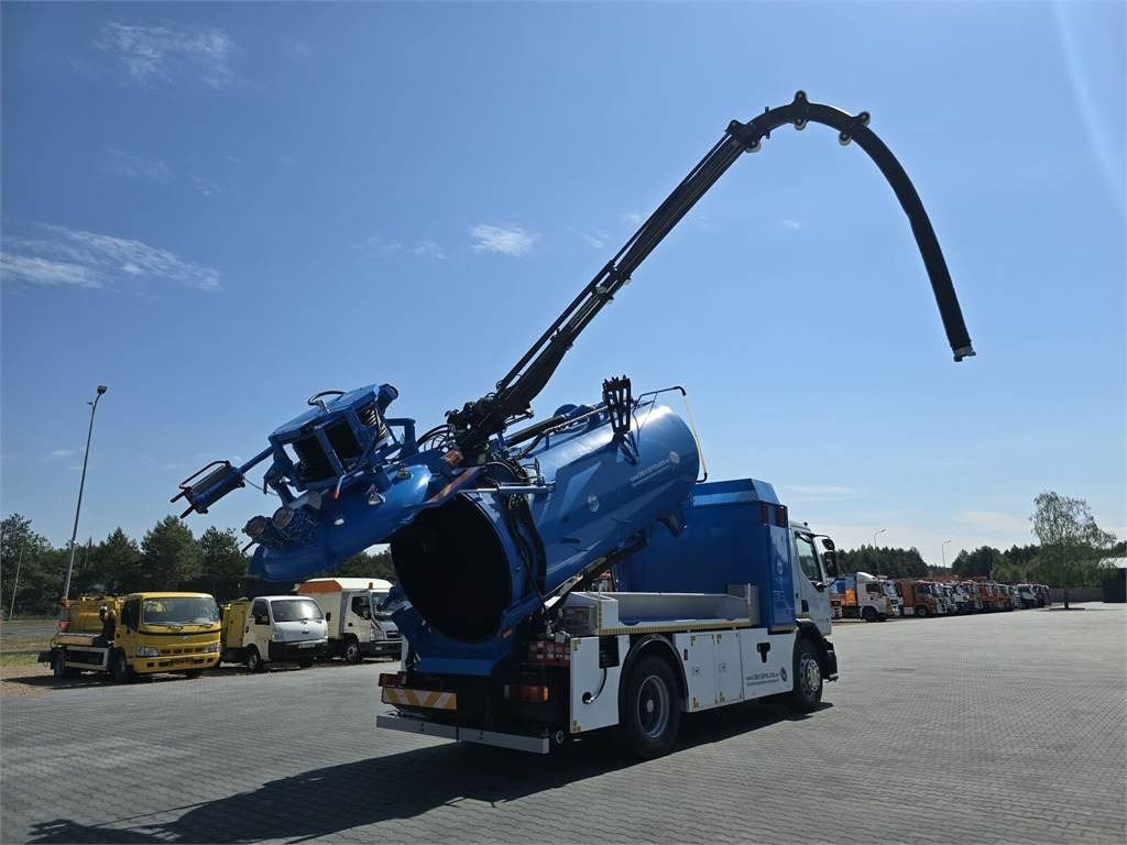 Renault WUKO RIVARD - Camion hydrocureur: photos 1 Renault WUKO RIVARD - Camion hydrocureur: photos 1