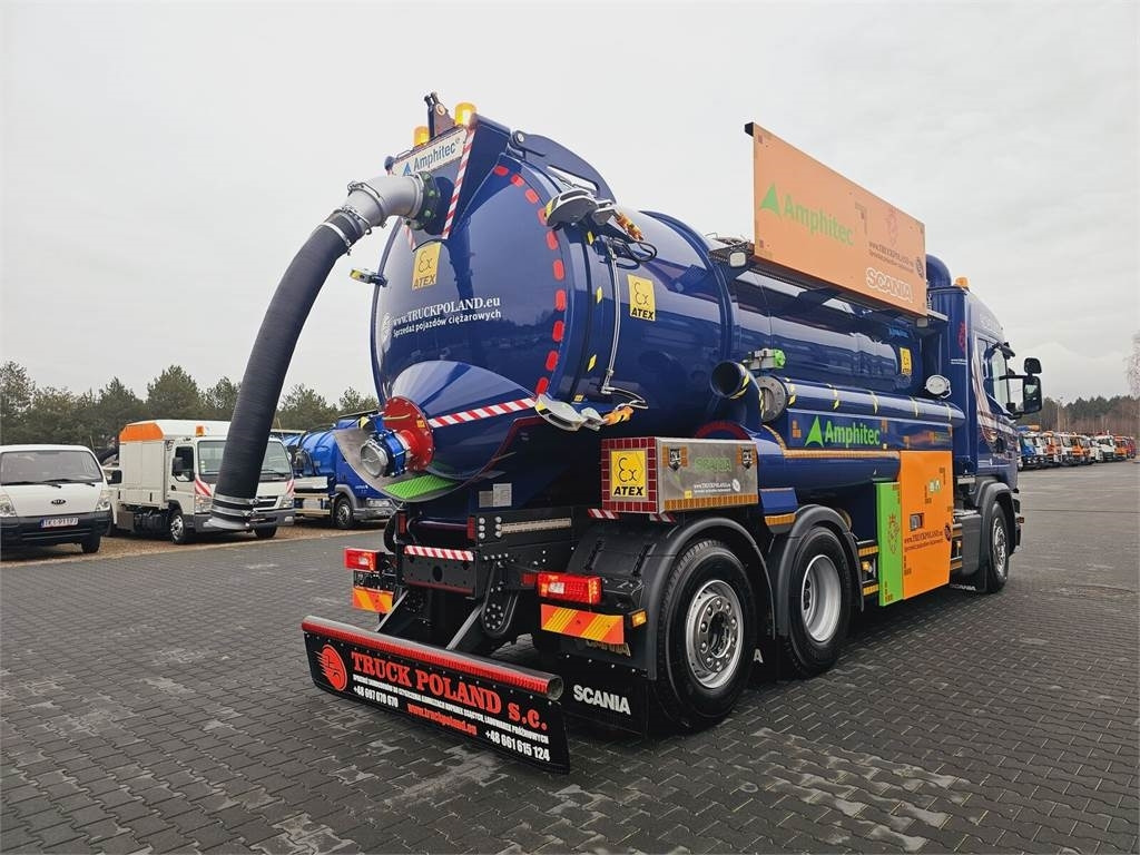 Scania Amphitec VORTEX ATEX EURO 6 vacuum suction loader - Camion hydrocureur: photos 5 Scania Amphitec VORTEX ATEX EURO 6 vacuum suction loader - Camion hydrocureur: photos 5