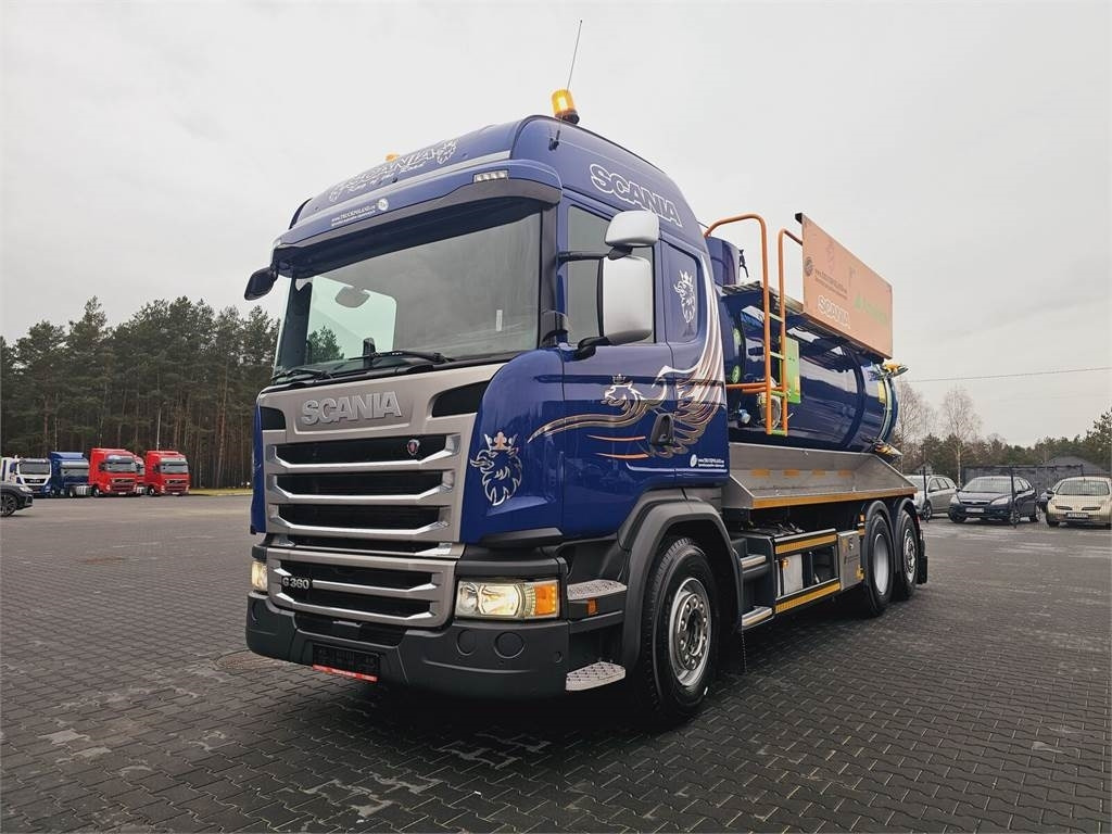 Scania Amphitec VORTEX ATEX EURO 6 vacuum suction loader - Camion hydrocureur: photos 2 Scania Amphitec VORTEX ATEX EURO 6 vacuum suction loader - Camion hydrocureur: photos 2