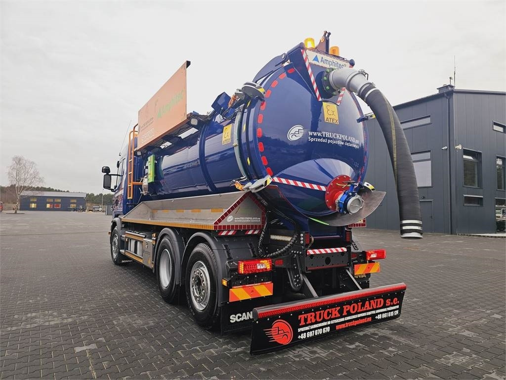 Scania Amphitec VORTEX ATEX EURO 6 vacuum suction loader - Camion hydrocureur: photos 4 Scania Amphitec VORTEX ATEX EURO 6 vacuum suction loader - Camion hydrocureur: photos 4