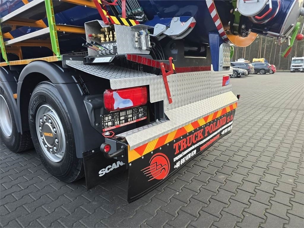 Camion hydrocureur Scania Amphitec VORTEX G2 ATEX suction and blowing vacuum: photos 15