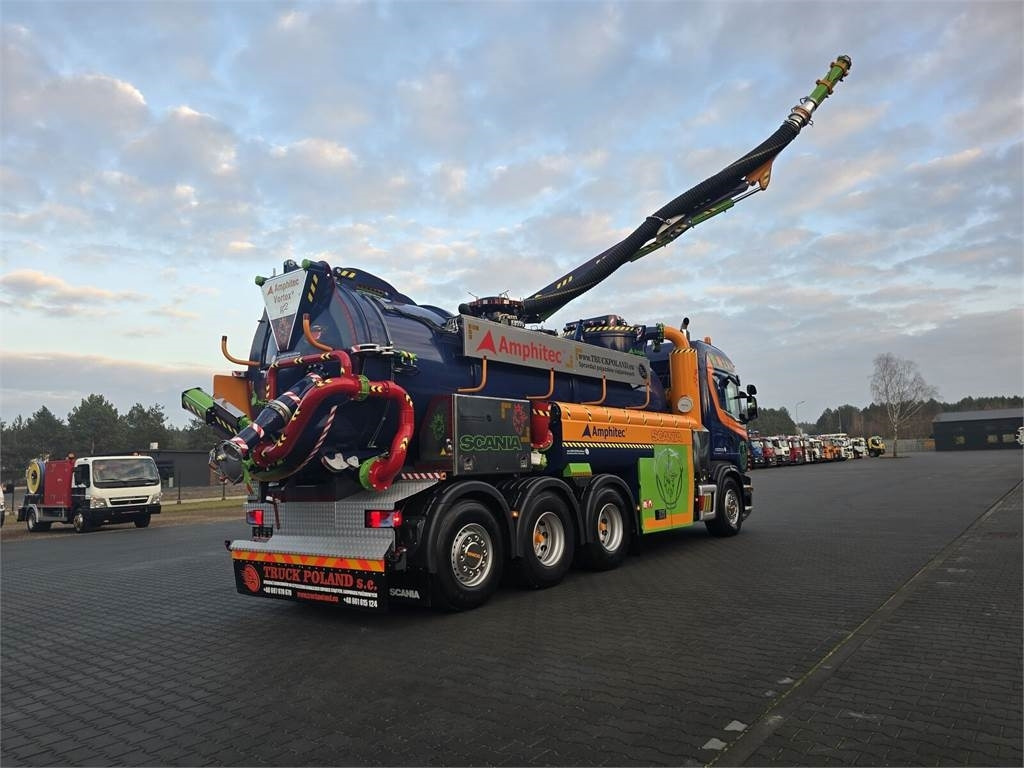 Camion hydrocureur Scania Amphitec VORTEX G2 ATEX suction and blowing vacuum: photos 28
