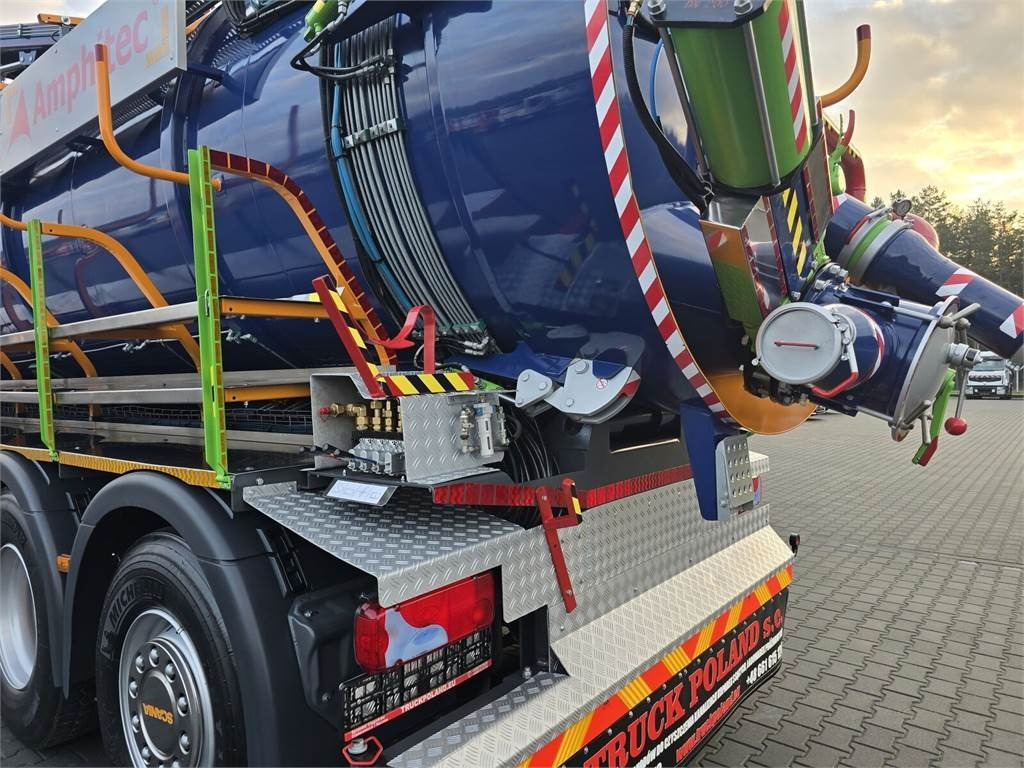 Camion hydrocureur Scania Amphitec VORTEX G2 ATEX suction and blowing vacuum: photos 16