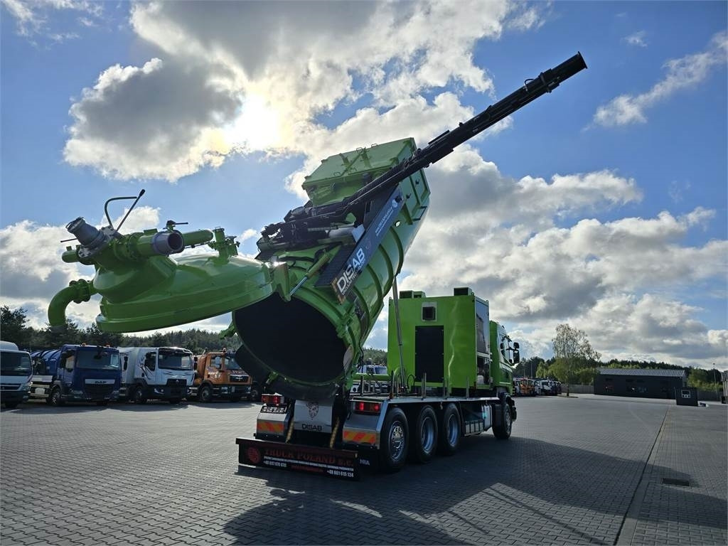 Scania Disab Centurion P210/9 Suction-blowing vacuum load - Pelle: photos 1 Scania Disab Centurion P210/9 Suction-blowing vacuum load - Pelle: photos 1