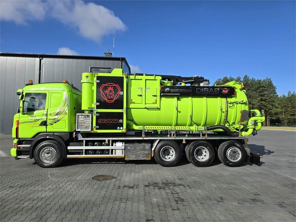 Scania Disab Centurion P210/9 Suction-blowing vacuum load - Camion hydrocureur: photos 4 Scania Disab Centurion P210/9 Suction-blowing vacuum load - Camion hydrocureur: photos 4