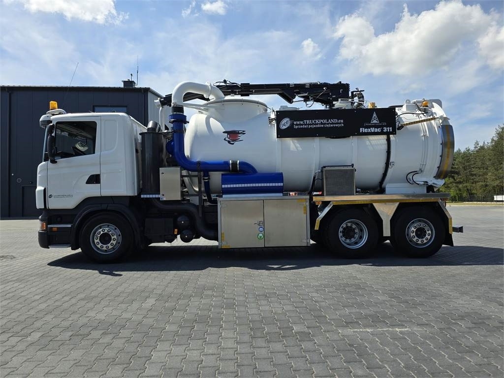 Scania Saugbagger Larsen FlexVac 311 Vacuum suction loade - Camion hydrocureur: photos 4 Scania Saugbagger Larsen FlexVac 311 Vacuum suction loade - Camion hydrocureur: photos 4