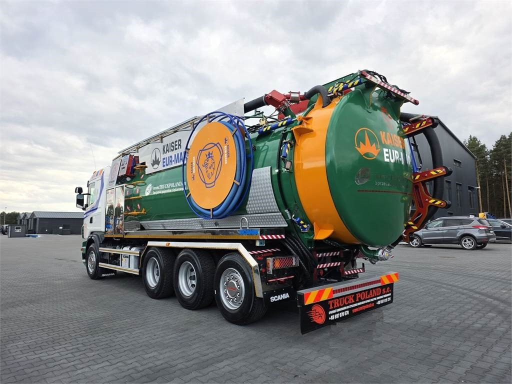 Scania WUKO KAISER EUR-MARK PKL 12.8 FOR CLEANING CANALS - Camion hydrocureur: photos 5 Scania WUKO KAISER EUR-MARK PKL 12.8 FOR CLEANING CANALS - Camion hydrocureur: photos 5