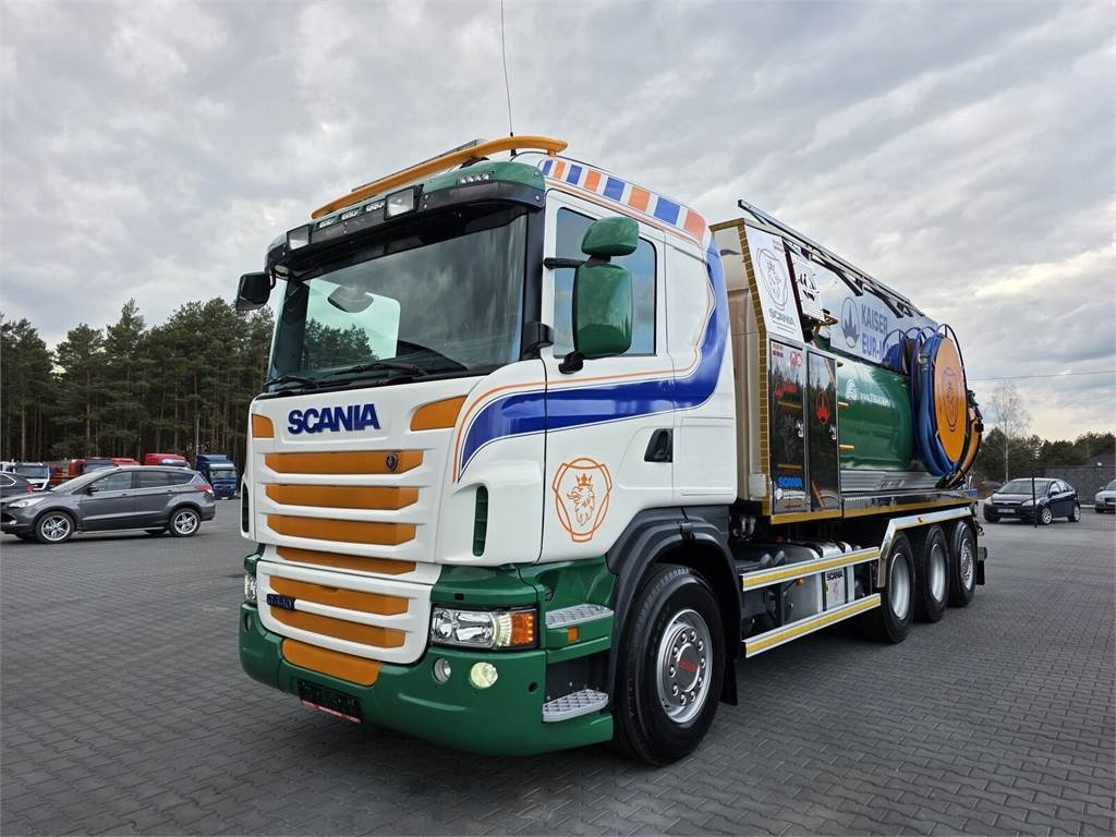 Scania WUKO KAISER EUR-MARK PKL 12.8 FOR CLEANING CANALS - Camion hydrocureur: photos 3 Scania WUKO KAISER EUR-MARK PKL 12.8 FOR CLEANING CANALS - Camion hydrocureur: photos 3