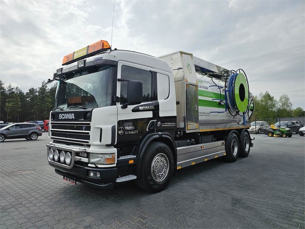 Scania WUKO KAISER EUR-MARK PKL 8.8 FOR COMBI DECK CLEANI - Camion hydrocureur: photos 2 Scania WUKO KAISER EUR-MARK PKL 8.8 FOR COMBI DECK CLEANI - Camion hydrocureur: photos 2