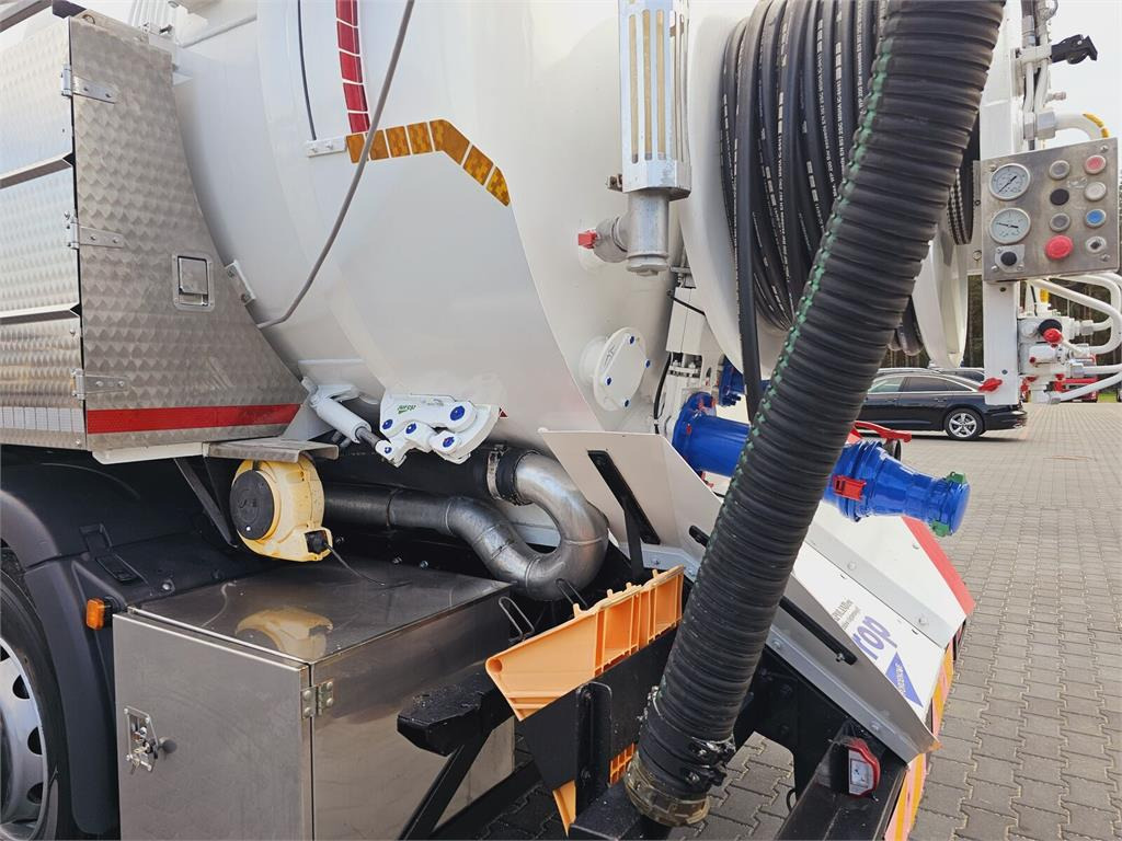 Véhicule de voirie/ Spécial MAN JUROP VJC9 / 5 2010 WUKO for collecting liquid was: photos 13