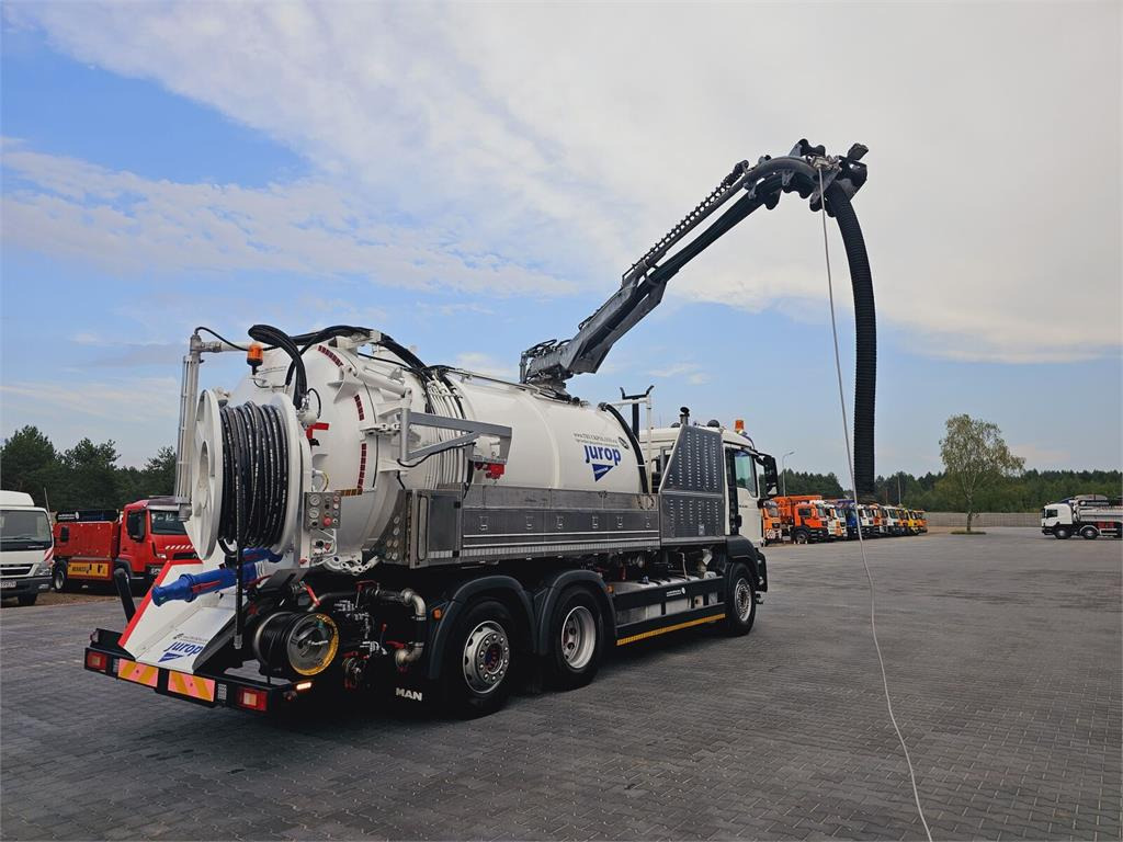 Véhicule de voirie/ Spécial MAN JUROP VJC9 / 5 2010 WUKO for collecting liquid was: photos 26