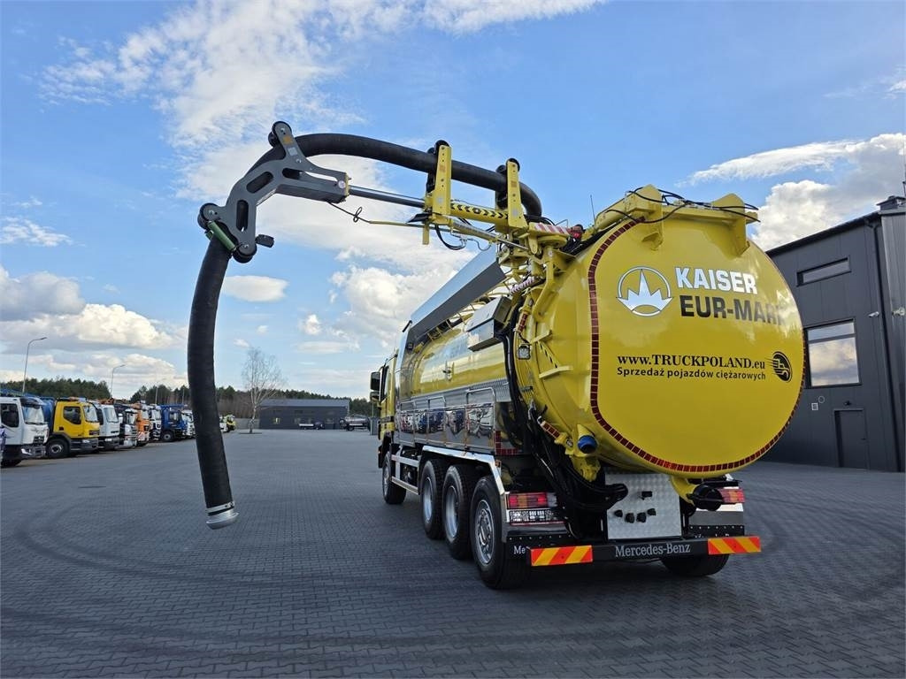 Véhicule de voirie/ Spécial Mercedes-Benz WUKO KAISER EUR-MARK PKL 10.10 FOR CLEANING SEWAGE: photos 25