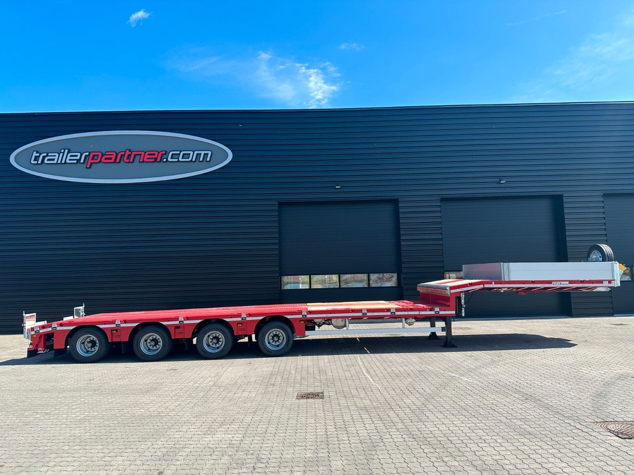 Faymonville MAX 110 4 achs tieflader / 2 x ausziehbar - Semi-remorque surbaissé: photos 3 Faymonville MAX 110 4 achs tieflader / 2 x ausziehbar - Semi-remorque surbaissé: photos 3