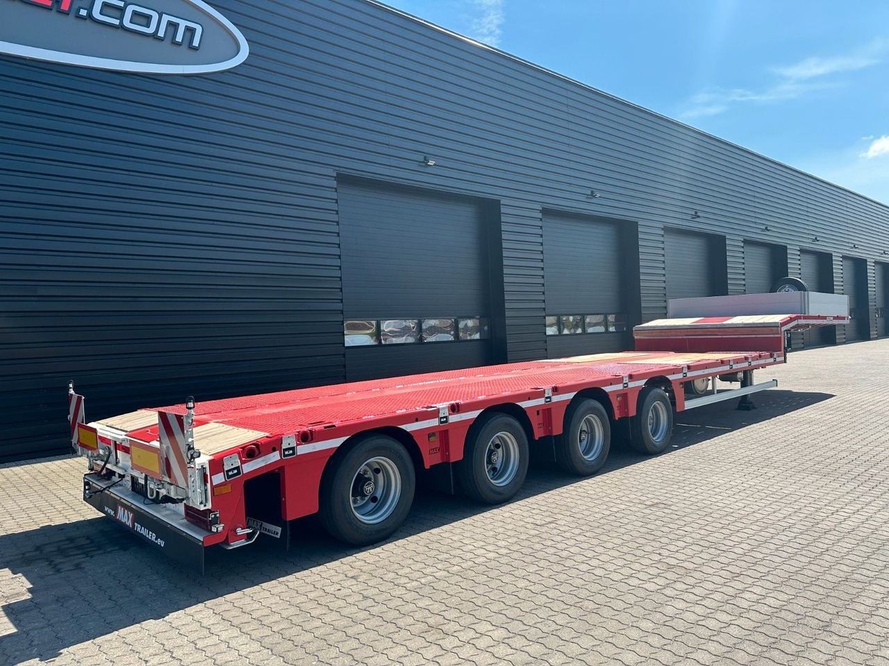 Faymonville MAX 110 4 achs tieflader / 2 x ausziehbar - Semi-remorque surbaissé: photos 4 Faymonville MAX 110 4 achs tieflader / 2 x ausziehbar - Semi-remorque surbaissé: photos 4