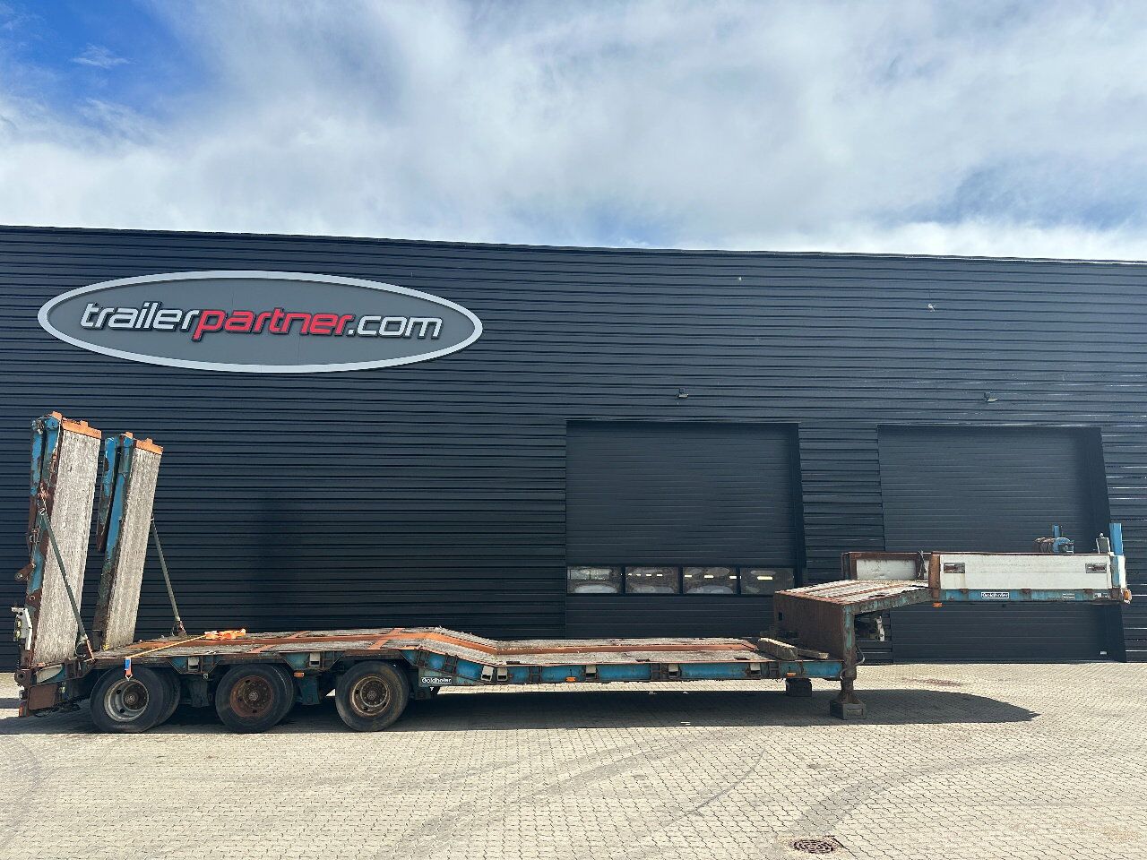 Goldhofer Lowloader / Extendable / Ramps - Semi-remorque surbaissé: photos 1 Goldhofer Lowloader / Extendable / Ramps - Semi-remorque surbaissé: photos 1