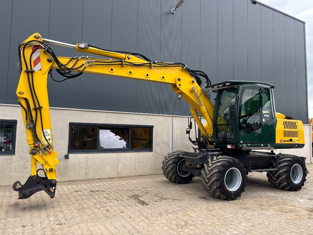 Atlas 160 W - 140 W - Pelle sur pneus: photos 1 Atlas 160 W - 140 W - Pelle sur pneus: photos 1