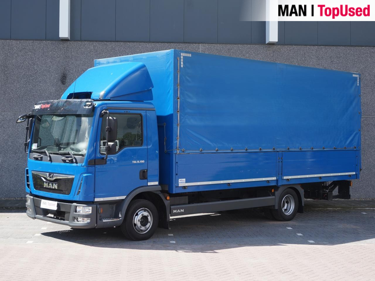 MAN TGL 8.190 4X2 BL / LBW / 38m3 - Camion plateau: photos 1 MAN TGL 8.190 4X2 BL / LBW / 38m3 - Camion plateau: photos 1