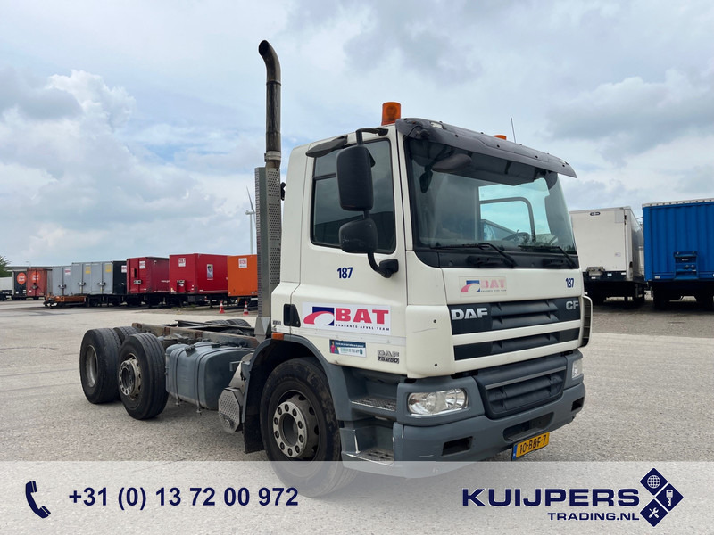 DAF FAG CF 75.250 EEV Euro 5 / 6x2 / 158 DKM / Chassis-Cabine - Châssis cabine: photos 1 DAF FAG CF 75.250 EEV Euro 5 / 6x2 / 158 DKM / Chassis-Cabine - Châssis cabine: photos 1