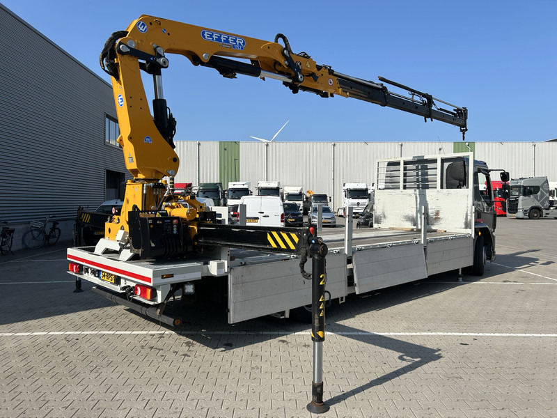 DAF LF 320 FA / Effer 175.2/c3s Crane / 363 dkm / Plateau / APK TUV 08-25 - Camion grue: photos 2 DAF LF 320 FA / Effer 175.2/c3s Crane / 363 dkm / Plateau / APK TUV 08-25 - Camion grue: photos 2