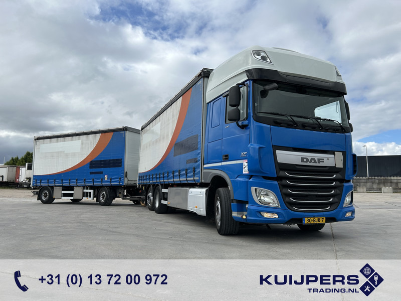 DAF XF 440 FAN SSC + Aschersleben Kaross DSA 18 / Loadlift 4000 kg / Curtainside Combi - Camion à rideaux coulissants: photos 1 DAF XF 440 FAN SSC + Aschersleben Kaross DSA 18 / Loadlift 4000 kg / Curtainside Combi - Camion à rideaux coulissants: photos 1