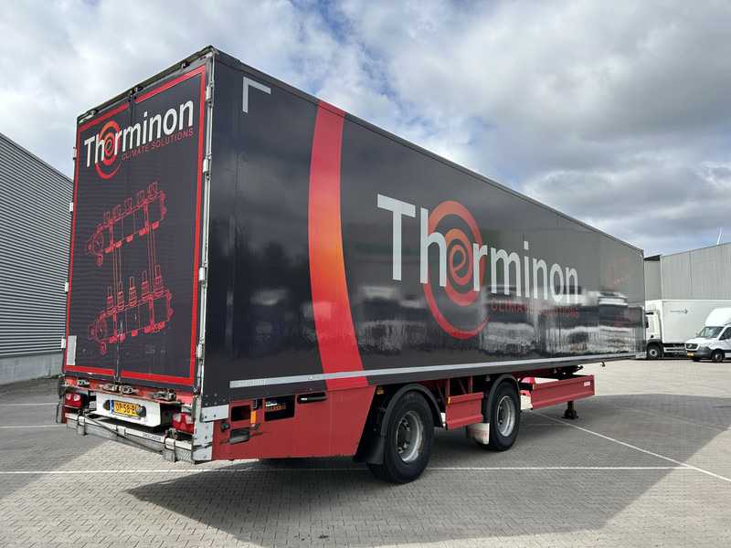 Groenewegen Jumbo DRO-14-18 / Box Trailer / 2x Stuuras / Laadklep / APK 06-26 - Semi-remorque fourgon: photos 2 Groenewegen Jumbo DRO-14-18 / Box Trailer / 2x Stuuras / Laadklep / APK 06-26 - Semi-remorque fourgon: photos 2