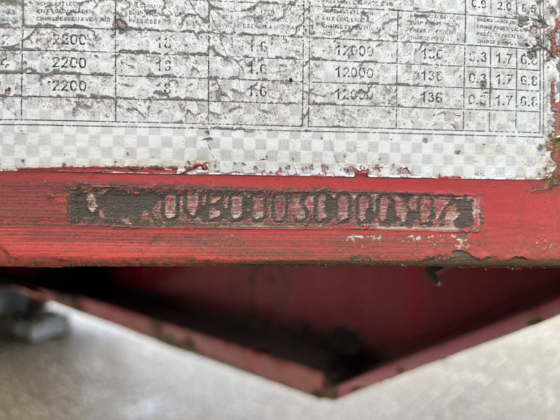 Nooteboom OVB-90-05 / 5 axle 12 Ton Hydraulic / BPW Drum / Ballast Trailer - Semi-remorque plateau: photos 4 Nooteboom OVB-90-05 / 5 axle 12 Ton Hydraulic / BPW Drum / Ballast Trailer - Semi-remorque plateau: photos 4
