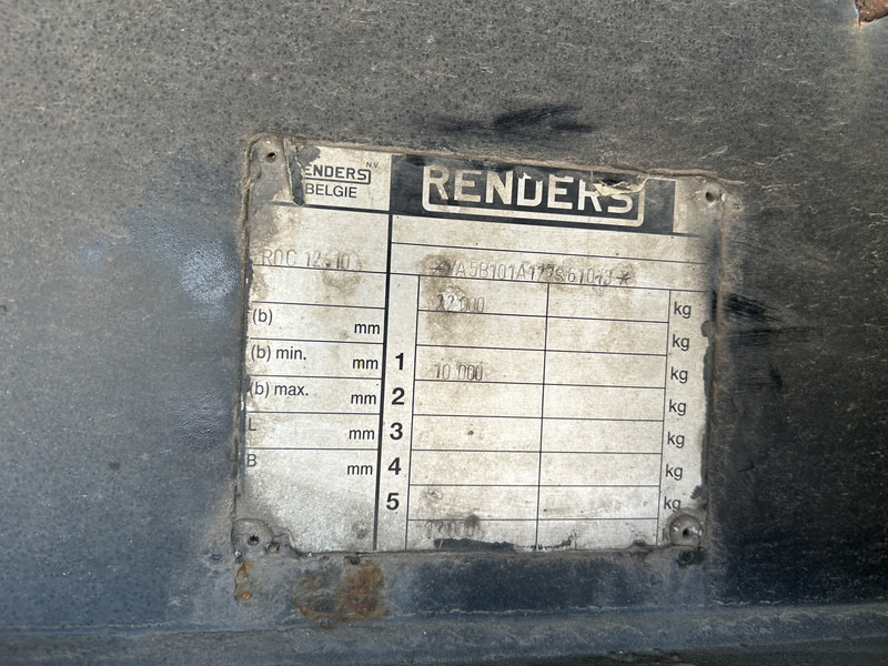 Semi-remorque fourgon Renders ROC 12.10 City / Box / Loadlift 2000 kg / NL Trailer: photos 14