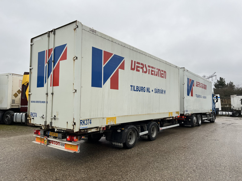 Scania R410 Highline / BDF Box + Wecon AWZ 218 / BDF Box / 448 dkm / NL Truck + Trailer - Camion fourgon: photos 2 Scania R410 Highline / BDF Box + Wecon AWZ 218 / BDF Box / 448 dkm / NL Truck + Trailer - Camion fourgon: photos 2