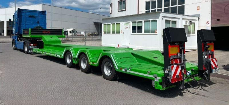 GVN Trailer 3 AXLE LOWBED WITH WHEEL RECESSES - Semi-remorque surbaissé: photos 4 GVN Trailer 3 AXLE LOWBED WITH WHEEL RECESSES - Semi-remorque surbaissé: photos 4