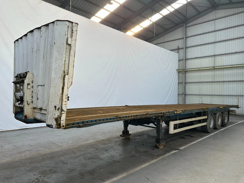 Krone SD 27 FREINS TAMBOURS - Semi-remorque plateau: photos 1 Krone SD 27 FREINS TAMBOURS - Semi-remorque plateau: photos 1