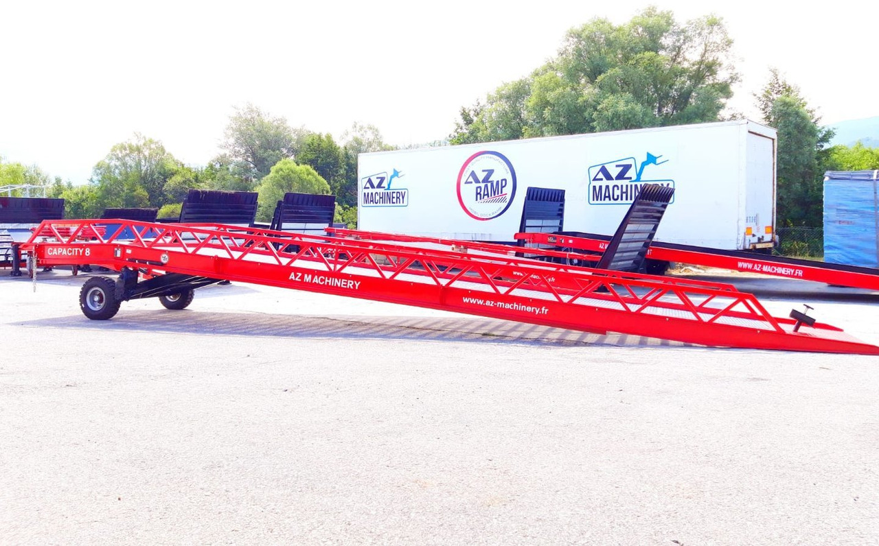 Rampe de chargement neuf AZ RAMP-EASY XL-10 . Mobil Loading Ramp  WIDE With Level Off, 10 t Capacity: photos 10
