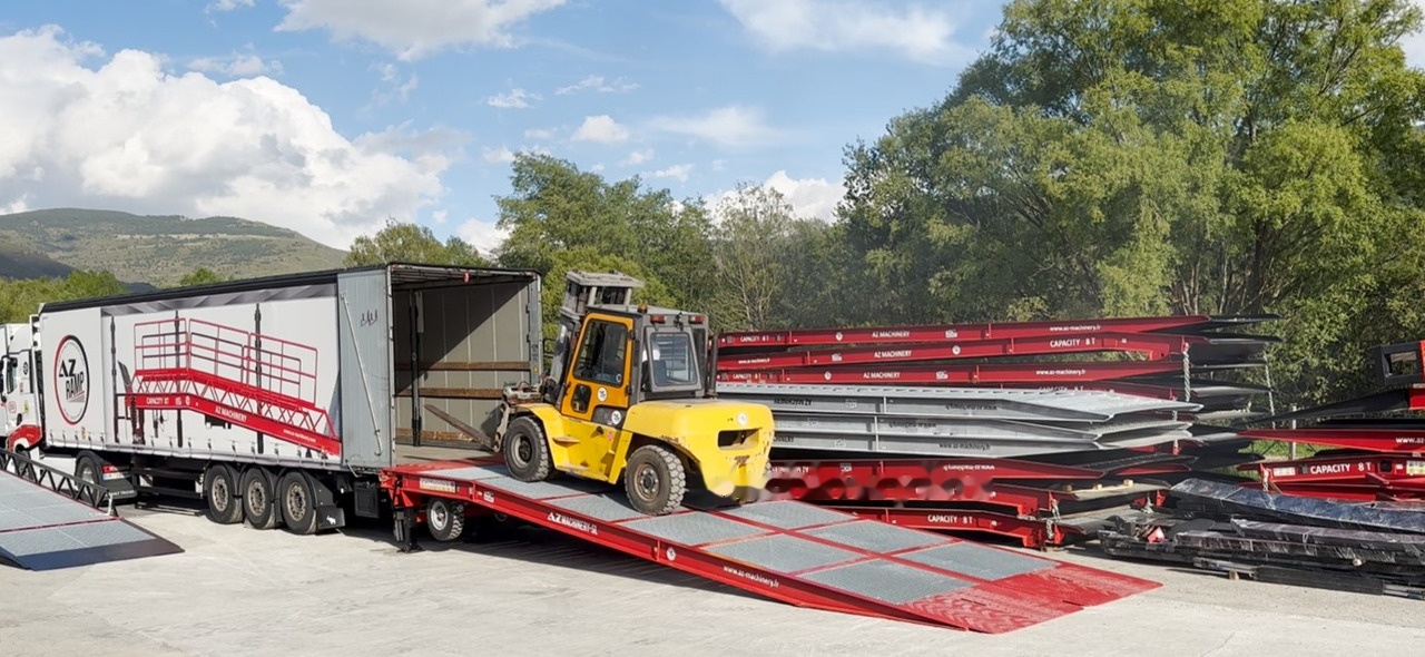 AZ RAMP KING VERSION, BIG FOOT LLO 25T mobile loading ramp - Rampe de chargement: photos 4 AZ RAMP KING VERSION, BIG FOOT LLO 25T mobile loading ramp - Rampe de chargement: photos 4