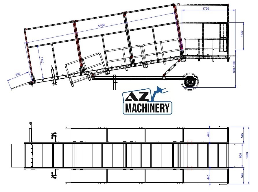 AZ RAMP TOP AGRI mobile loading ramp - Rampe de chargement: photos 3 AZ RAMP TOP AGRI mobile loading ramp - Rampe de chargement: photos 3