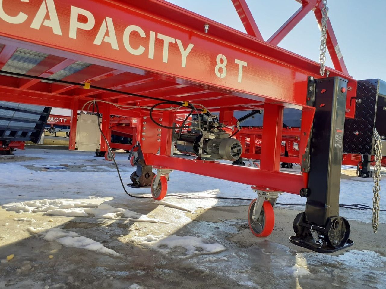 Rampe de chargement neuf Loading Ramp with with electric tilting bridge -  AZ RAMP - STAR- 10T-ZR-E. 10 ton capacity: photos 16