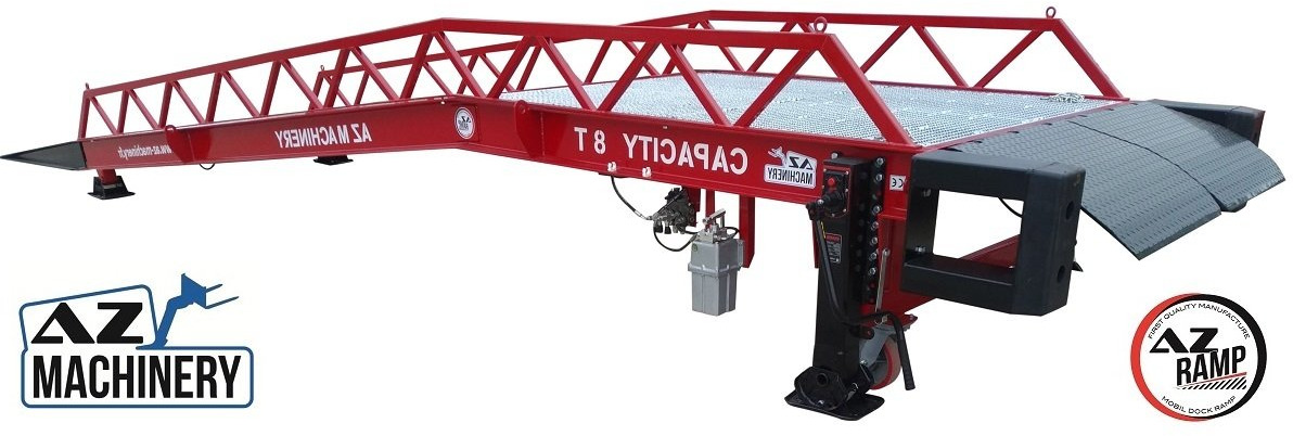 Loading Ramp with with electric tilting bridge - AZ RAMP - STAR- 10T-ZR-E. 10 ton capacity - Rampe de chargement: photos 1 Loading Ramp with with electric tilting bridge - AZ RAMP - STAR- 10T-ZR-E. 10 ton capacity - Rampe de chargement: photos 1