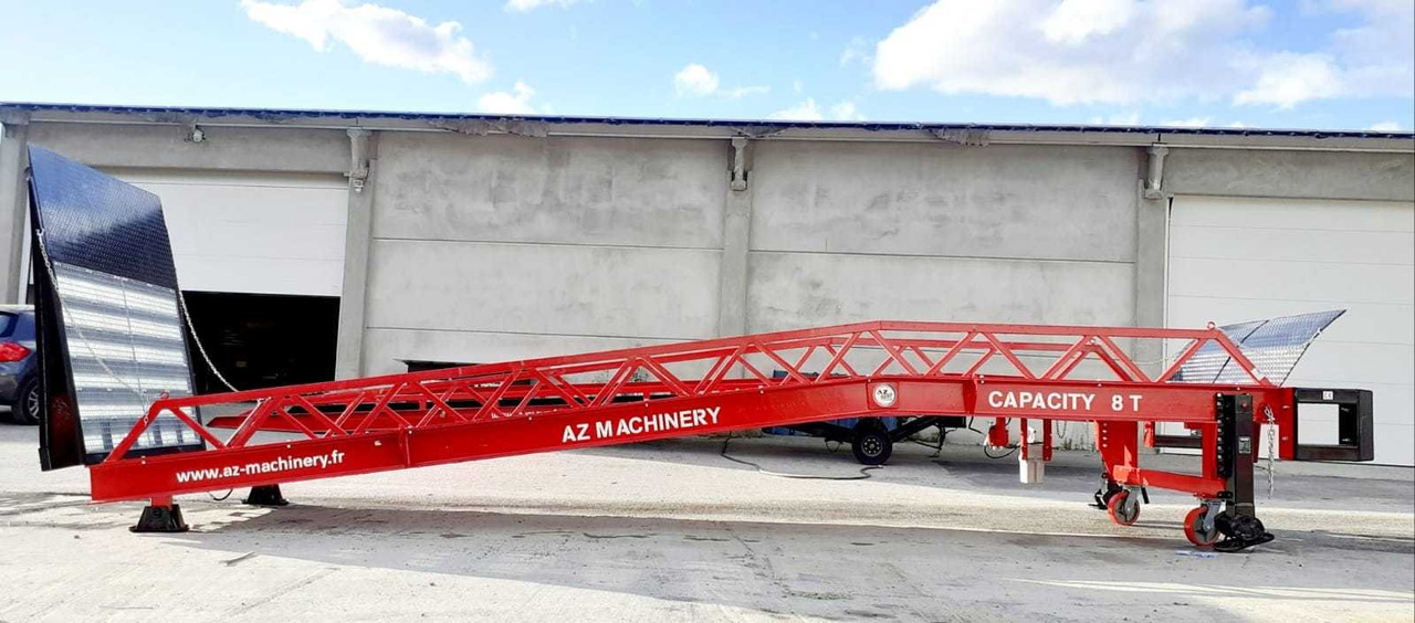 Rampe de chargement neuf Loading Ramp with with electric tilting bridge -  AZ RAMP - STAR- 10T-ZR-E. 10 ton capacity: photos 10